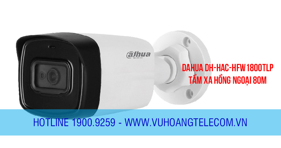 Camera HDCVI 8MP DAHUA DH-HAC-HFW1800TLP